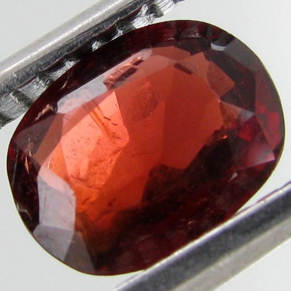 1ct Blood Red Spinel Oval: Excellent piece; well cut & colored; with treatment