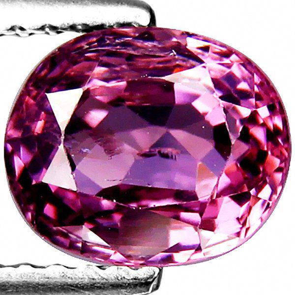 2.02ct Sparkling Purple Srilankan Spinel Unheated: Excellent specimen; well cut and colored; with customary treatment unless noted otherwise