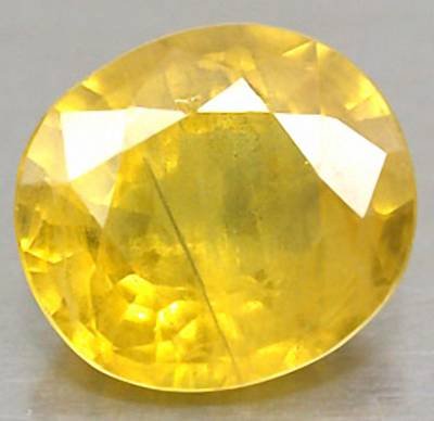 .2ct VVS Round Cut Top AAA Yellow Sapphire: Scarce Yellow natural sapphire with treatment; well colored and cut