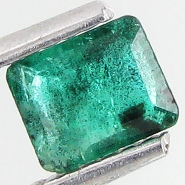 .58ct Octagon Emerald Deep Green Colombia: Excellent piece; Well cut and colored; with treatment