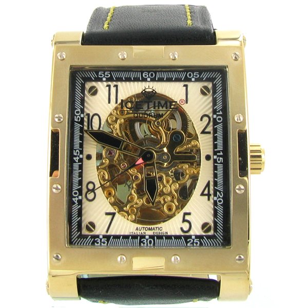 New Ice Time Mens Watch Gold Plated: Brand new mens bling style; box and papers; high $$$ retail