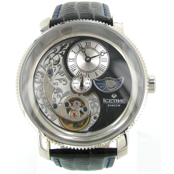 New Ice Time Mens Watch White Gold Plated: Brand new mens bling style; box and papers; high $$$ retail