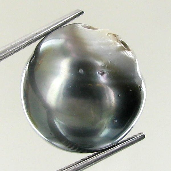 25.48ct Tahitian Baroque Pearl: Baroque shaped; drilled and ready for one-of-a-kind pendant