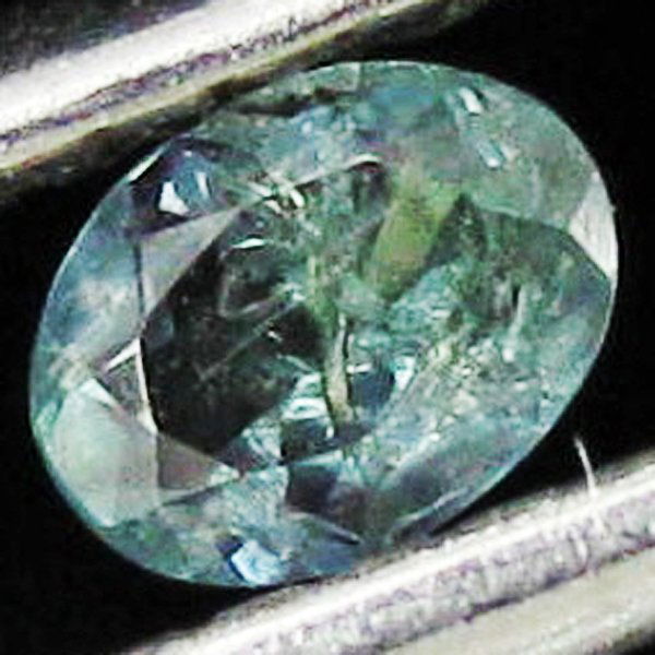0.11ct Clr. Change Alexandrite Appraised $132: Excellent specimen; gemologist appraisal included