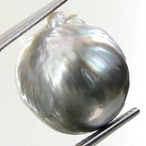 14.61ct Tahitian Baroque Pearl: Baroque shaped; drilled and ready for one-of-a-kind pendant