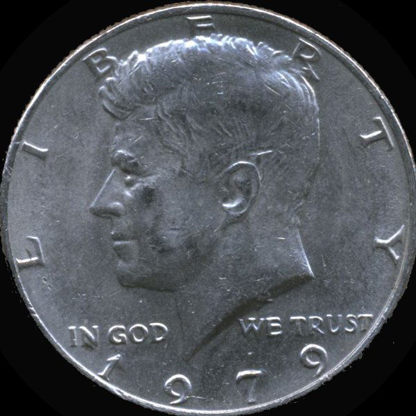 1979P JFK 50c Way Overweight ERROR AU: 12.03g; way outside of Mint standards