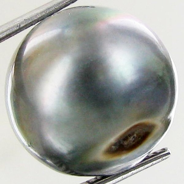 22.68ct Tahitian Baroque Pearl: Baroque shaped; drilled and ready for one-of-a-kind pendant