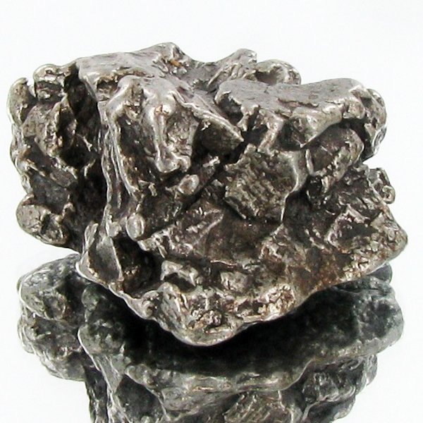 36gm Meteorite Campo Del Cielo Argentina: Scarce remnant of prehistoric (2000-4000bc) meteorite discovered in the 16th century; a main mass of 18 tons has been discovered along with a shower of smaller breakup fragments; cosmic age is young f