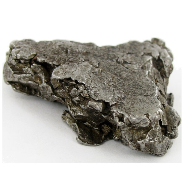 50gm Meteorite Campo Del Cielo Argentina: Scarce remnant of prehistoric (2000-4000bc) meteorite discovered in the 16th century; a main mass of 18 tons has been discovered along with a shower of smaller breakup fragments; cosmic age is young f