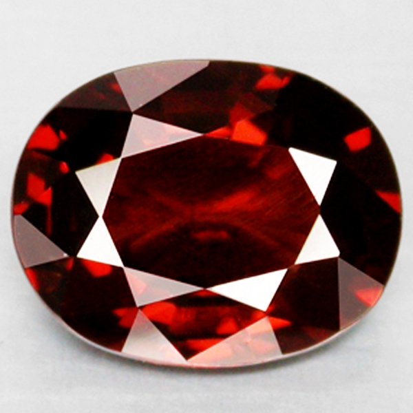 1.88ct Blood Red Spinel Oval : Excellent grade 8 of 10 specimen; estimated Gem Guide wholesale $2256, estimated retail $6580; Mogok origin