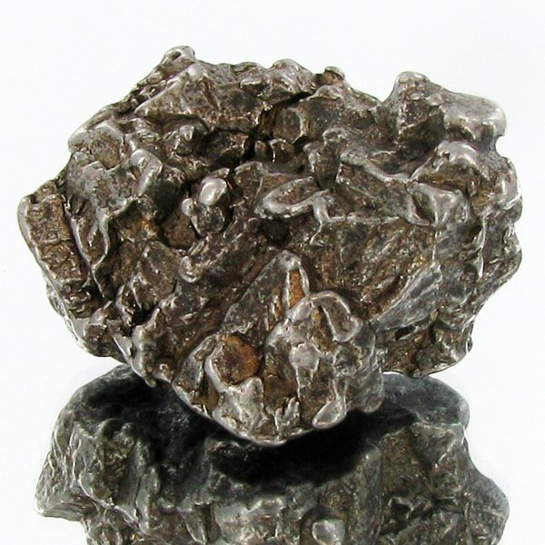 65gm Meteorite Campo Del Cielo Argentina: Scarce remnant of prehistoric (2000-4000bc) meteorite discovered in the 16th century; a main mass of 18 tons has been discovered along with a shower of smaller breakup fragments; cosmic age is young f