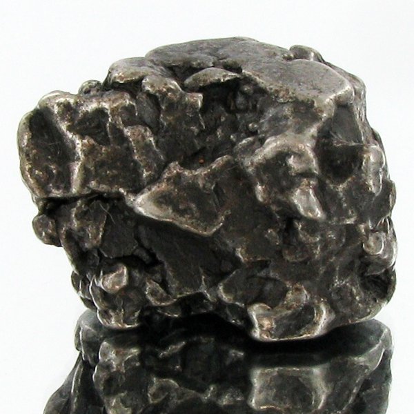 60gm Meteorite Campo Del Cielo Argentina: Scarce remnant of prehistoric (2000-4000bc) meteorite discovered in the 16th century; a main mass of 18 tons has been discovered along with a shower of smaller breakup fragments; cosmic age is young f