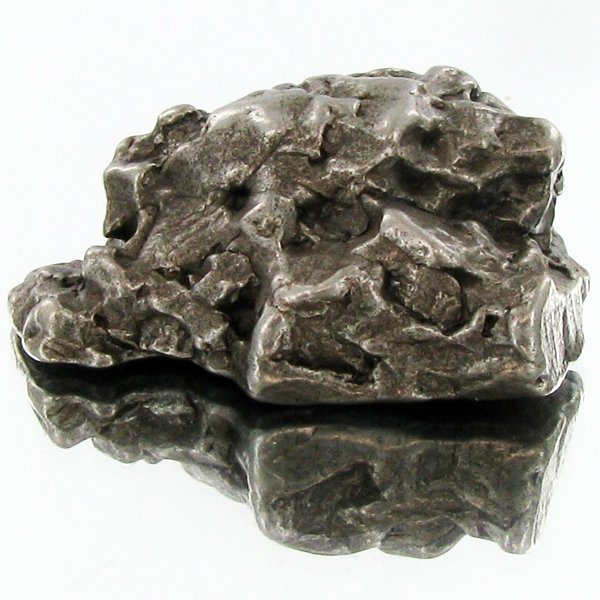 63gm Meteorite Campo Del Cielo Argentina: Scarce remnant of prehistoric (2000-4000bc) meteorite discovered in the 16th century; a main mass of 18 tons has been discovered along with a shower of smaller breakup fragments; cosmic age is young f