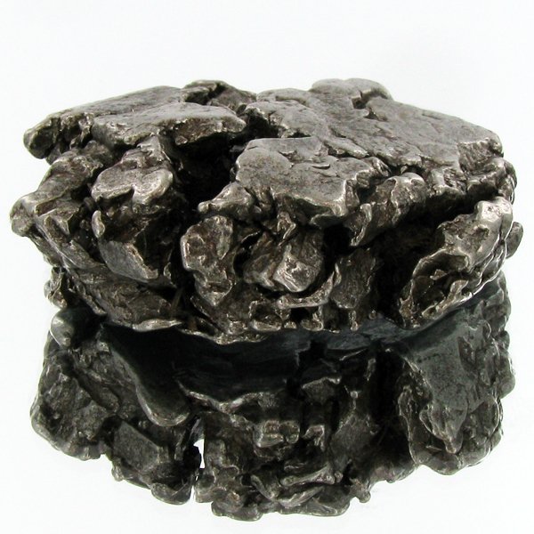 73gm Meteorite Campo Del Cielo Argentina: Scarce remnant of prehistoric (2000-4000bc) meteorite discovered in the 16th century; a main mass of 18 tons has been discovered along with a shower of smaller breakup fragments; cosmic age is young f