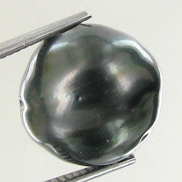22.32ct Tahitian Baroque Pearl: Baroque shaped; drilled and ready for one-of-a-kind pendant