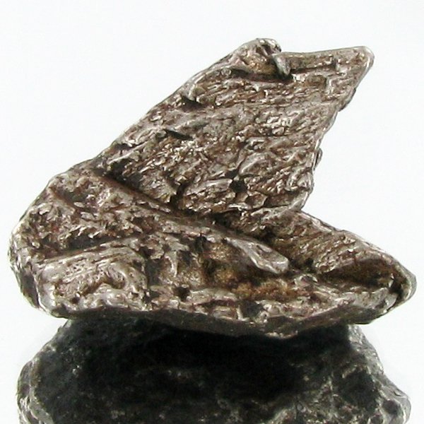 25gm Meteorite Campo Del Cielo Argentina: Scarce remnant of prehistoric (2000-4000bc) meteorite discovered in the 16th century; a main mass of 18 tons has been discovered along with a shower of smaller breakup fragments; cosmic age is young f