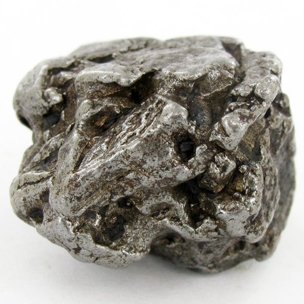 40gm Meteorite Campo Del Cielo Argentina: Scarce remnant of prehistoric (2000-4000bc) meteorite discovered in the 16th century; a main mass of 18 tons has been discovered along with a shower of smaller breakup fragments; cosmic age is young f