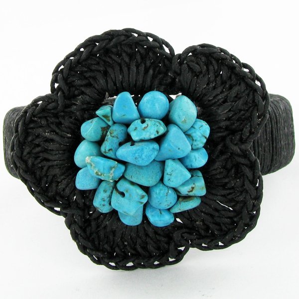 Crocheted Shell Ring