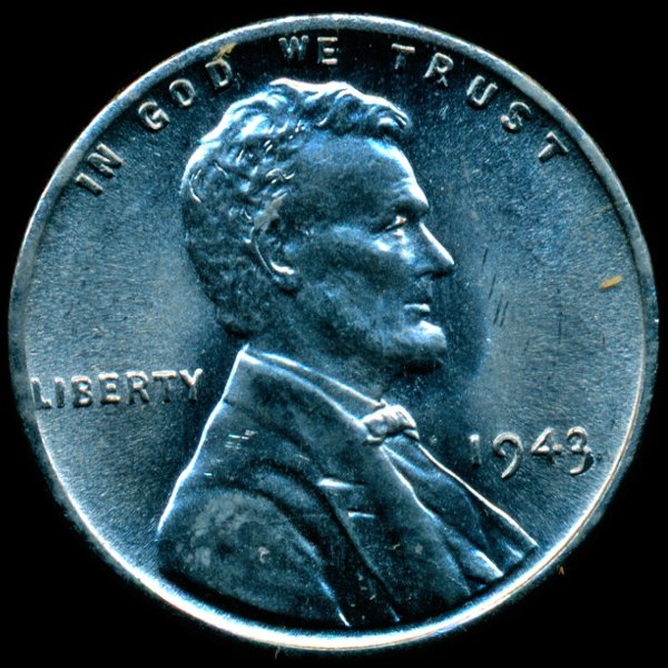 1943 Lincoln 1c Steel MS66