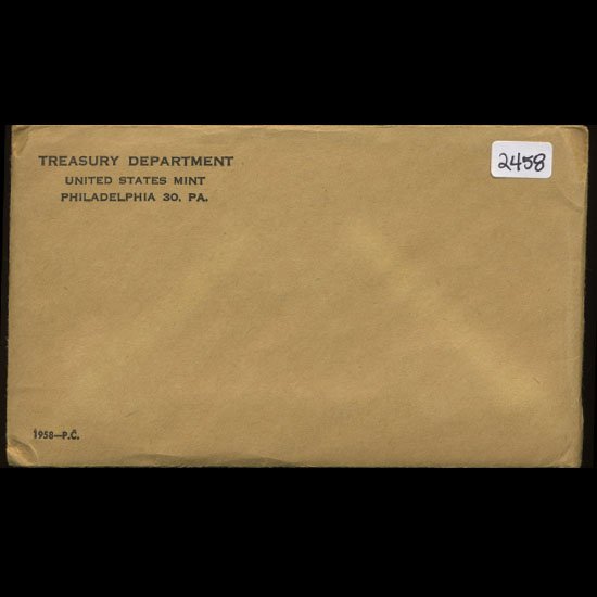 1958 Scarce Unopened Envelope Proof Set