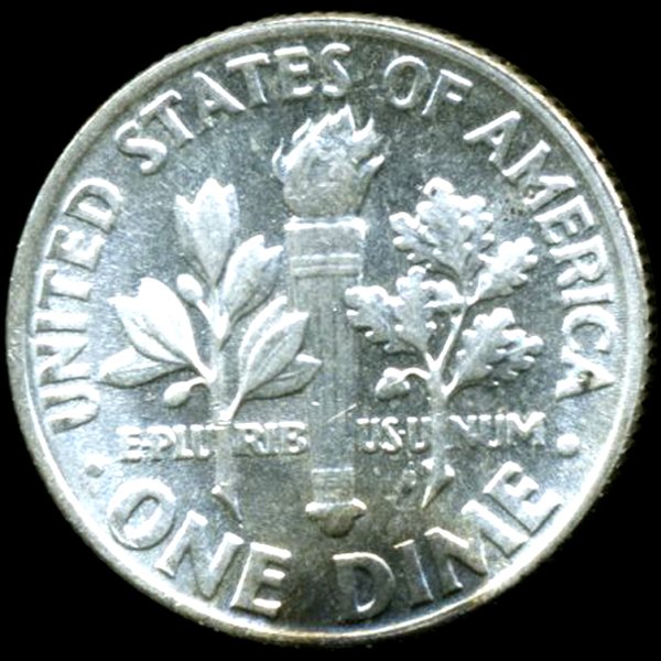 1962 FDR 10c MS66/67 Full Bands - 2