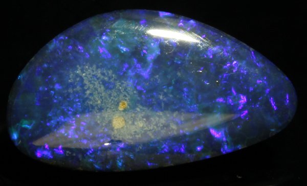2.84ct Australian Black Opal Doublet HOT Fire