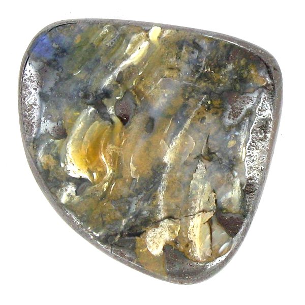 110.42ct Australian Boulder Opal: Excellent piece; well cut and colored; with treatment