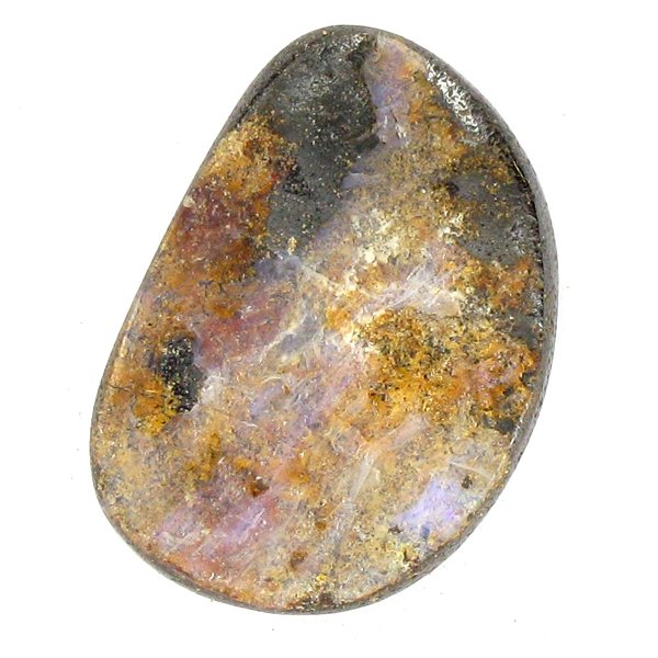 79.86ct Australian Boulder Opal: Excellent piece; well cut and colored; with treatment