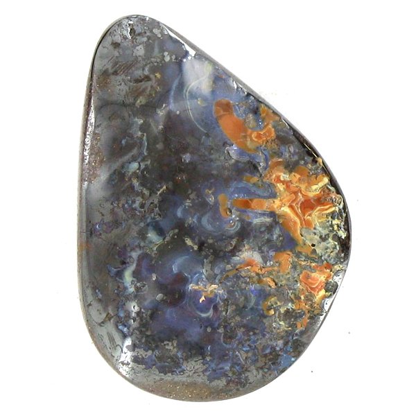118.28ct Australian Boulder Opal: Excellent piece; well cut and colored; with treatment