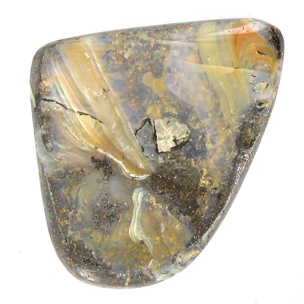 100.55ct Australian Boulder Opal: Excellent piece; well cut and colored; with treatment