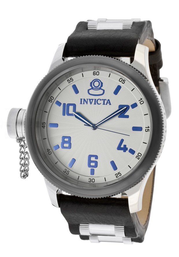 New Invicta Men's Russian Diver Watch Stainless: Excellent brand new piece with stainless case and accents; box & papers included; $1495 retail