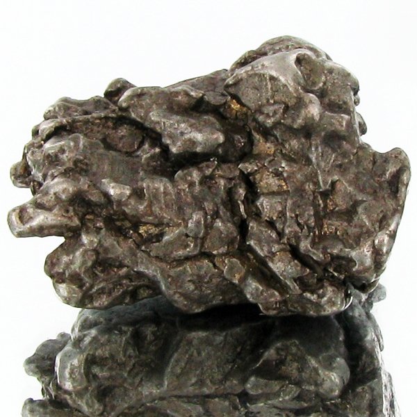 46gm Meteorite Campo Del Cielo Argentina: Scarce remnant of prehistoric (2000-4000bc) meteorite discovered in the 16th century; a main mass of 18 tons has been discovered along with a shower of smaller breakup fragments; cosmic age is young f