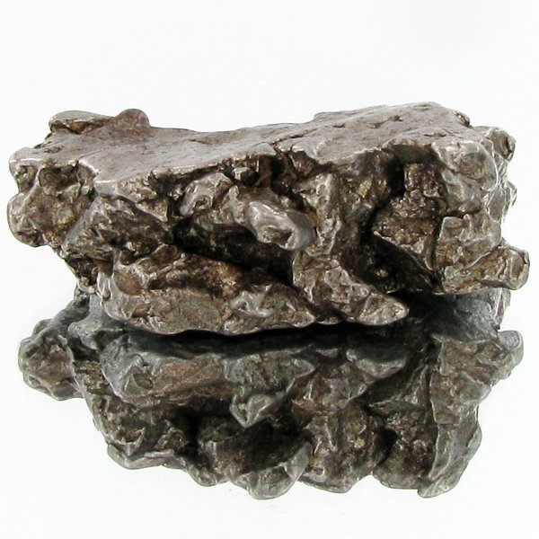 52gm Meteorite Campo Del Cielo Argentina: Scarce remnant of prehistoric (2000-4000bc) meteorite discovered in the 16th century; a main mass of 18 tons has been discovered along with a shower of smaller breakup fragments; cosmic age is young f