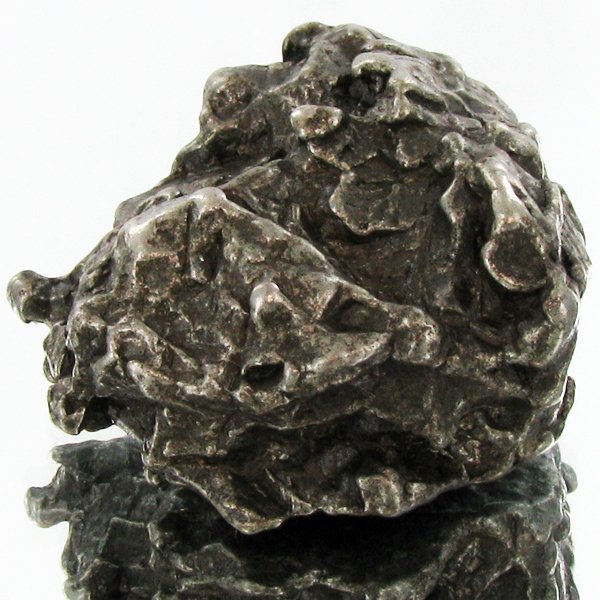 55gm Meteorite Campo Del Cielo Argentina: Scarce remnant of prehistoric (2000-4000bc) meteorite discovered in the 16th century; a main mass of 18 tons has been discovered along with a shower of smaller breakup fragments; cosmic age is young f