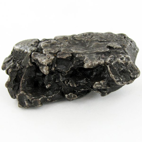 49gm Meteorite Campo Del Cielo Argentina: Scarce remnant of prehistoric (2000-4000bc) meteorite discovered in the 16th century; a main mass of 18 tons has been discovered along with a shower of smaller breakup fragments; cosmic age is young f