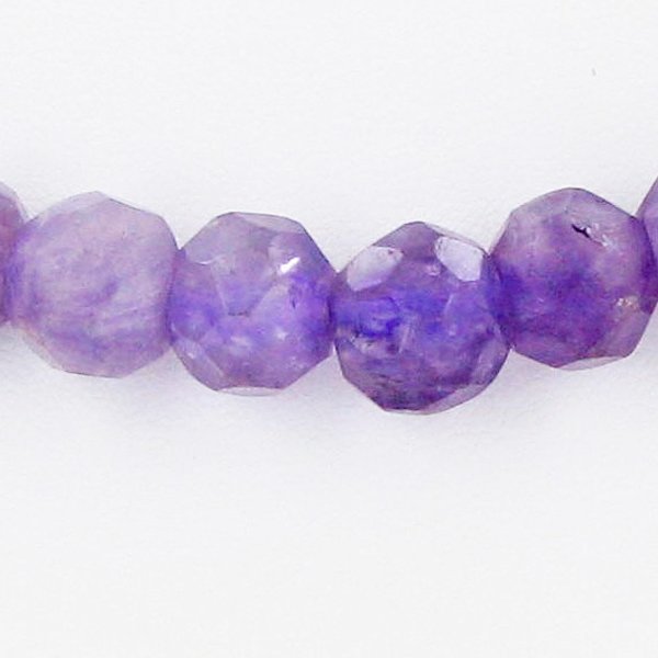 275ct Untreated African Amethyst Faceted Beads - 2