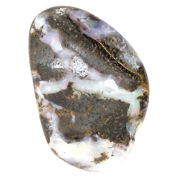 43.67ct Australian Boulder Opal: Excellent piece; well cut and colored; with treatment