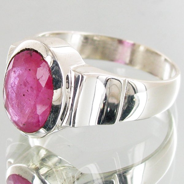 31.45twc Ruby Sterling Ring - 2