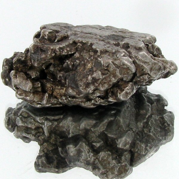 70gm Meteorite Campo Del Cielo Argentina: Scarce remnant of prehistoric (2000-4000bc) meteorite discovered in the 16th century; a main mass of 18 tons has been discovered along with a shower of smaller breakup fragments; cosmic age is young f