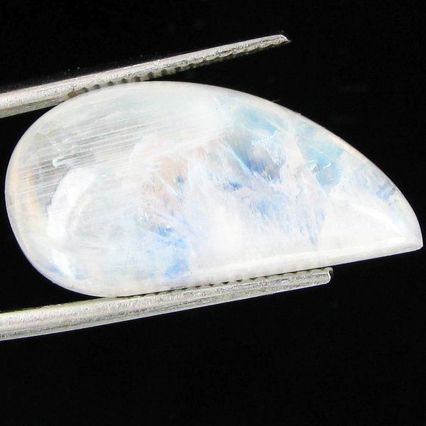 16.45ct Vibrant Color Moonstone Cabochon: Excellent piece; well cut & colored; with treatment