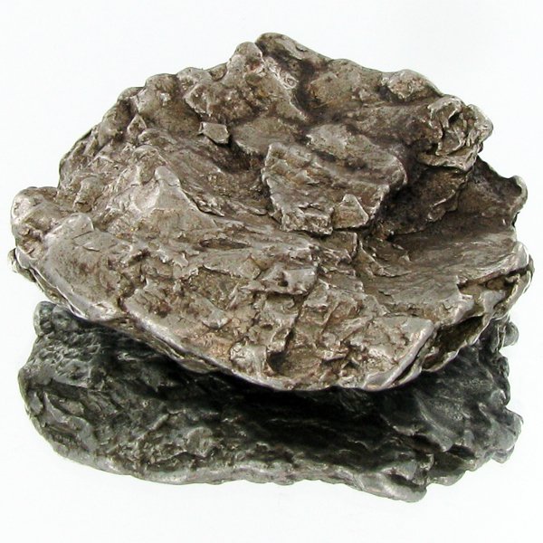 85gm Meteorite Campo Del Cielo Argentina: Scarce remnant of prehistoric (2000-4000bc) meteorite discovered in the 16th century; a main mass of 18 tons has been discovered along with a shower of smaller breakup fragments; cosmic age is young f