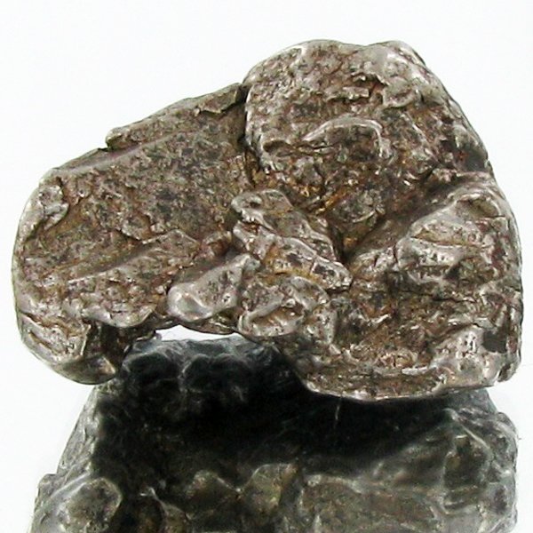 34gm Meteorite Campo Del Cielo Argentina: Scarce remnant of prehistoric (2000-4000bc) meteorite discovered in the 16th century; a main mass of 18 tons has been discovered along with a shower of smaller breakup fragments; cosmic age is young f