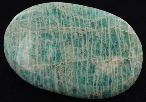 280ct Large Amazonite Cabochon: Excellent well-colored specimen