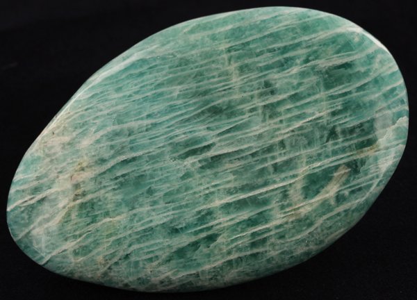 330ct Large Amazonite Cabochon: Excellent well-colored specimen
