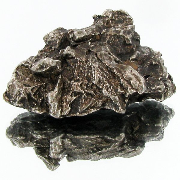 43gm Meteorite Campo Del Cielo Argentina: Scarce remnant of prehistoric (2000-4000bc) meteorite discovered in the 16th century; a main mass of 18 tons has been discovered along with a shower of smaller breakup fragments; cosmic age is young f