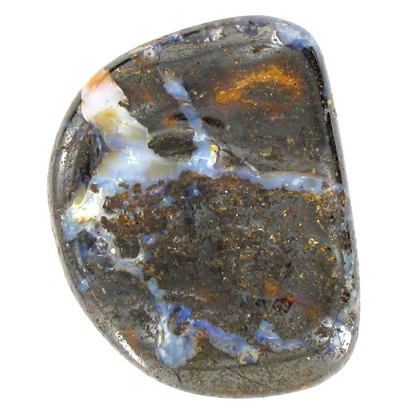 106.76ct Australian Boulder Opal: Excellent piece; well cut and colored; with treatment