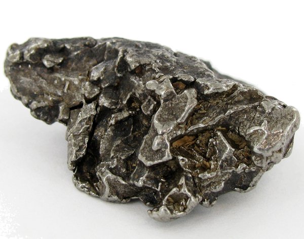 39gm Meteorite Campo Del Cielo Argentina: Scarce remnant of prehistoric (2000-4000bc) meteorite discovered in the 16th century; a main mass of 18 tons has been discovered along with a shower of smaller breakup fragments; cosmic age is young f