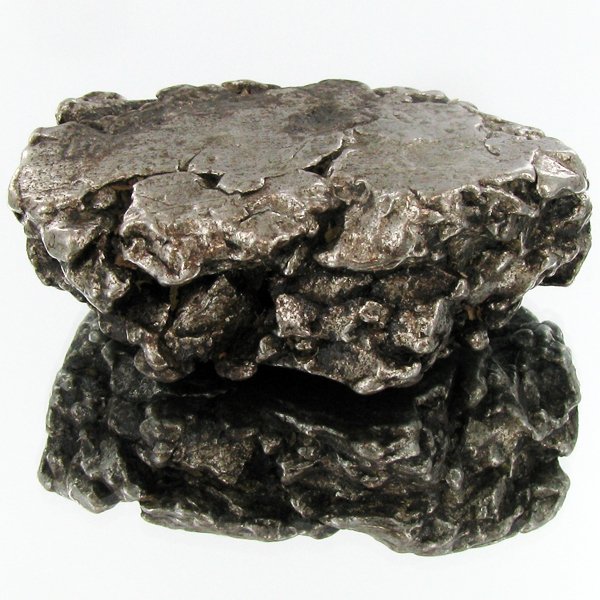 119gm Meteorite Campo Del Cielo Argentina: Scarce remnant of prehistoric (2000-4000bc) meteorite discovered in the 16th century; a main mass of 18 tons has been discovered along with a shower of smaller breakup fragments; cosmic age is young f