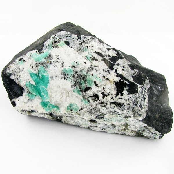 5220ct Natural Colombian Emerald Crystal Cluster: Excellent very large specimen with several large crystals on base material