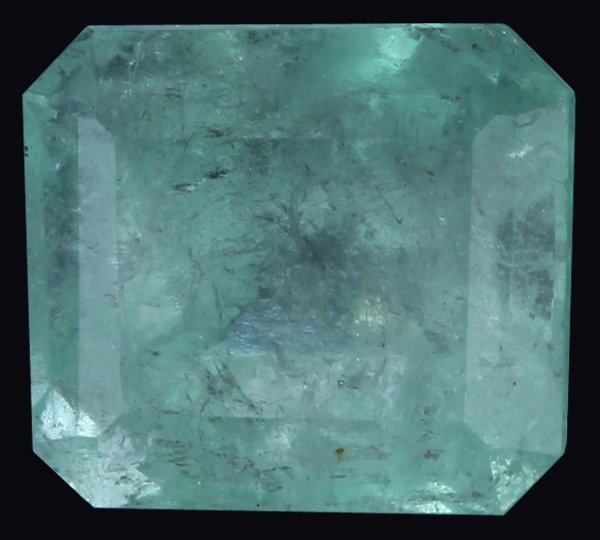 9.32ct Mint Green Colombian Emerald: Nice grade 5 Colombian emerald; customary treatment; Gem Guide wholesale $13980
